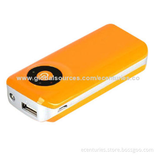 Power Bank with capacity 3,000-6,000mAh